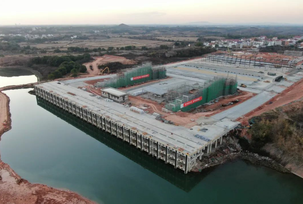 喜報(bào)！鷹潭港貴溪港區(qū)九牛灘作業(yè)區(qū)綜合碼頭一期工程